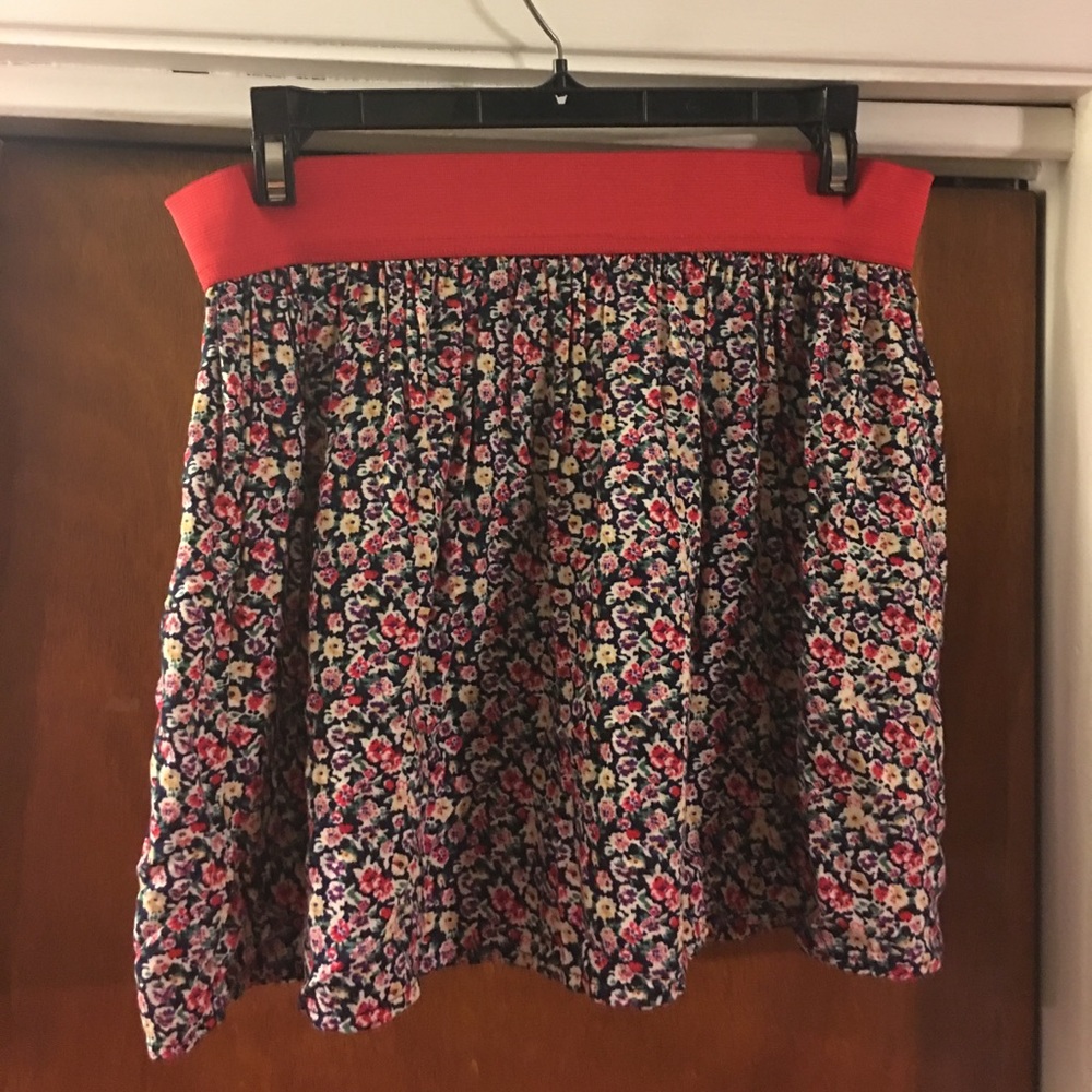 Floral Skater Skirt
