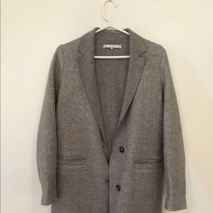Zara wool blend long coat