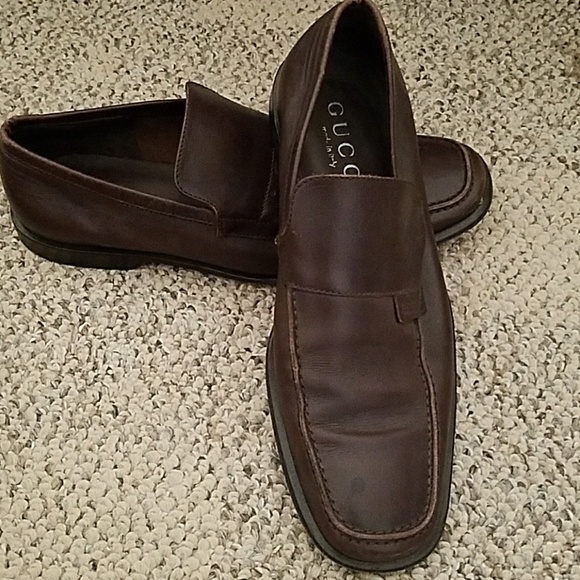 Men Gucci shoes. Brown Sz. 42.5 E main image 4