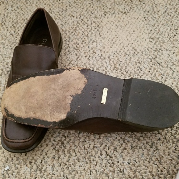 Men Gucci shoes. Brown Sz. 42.5 E