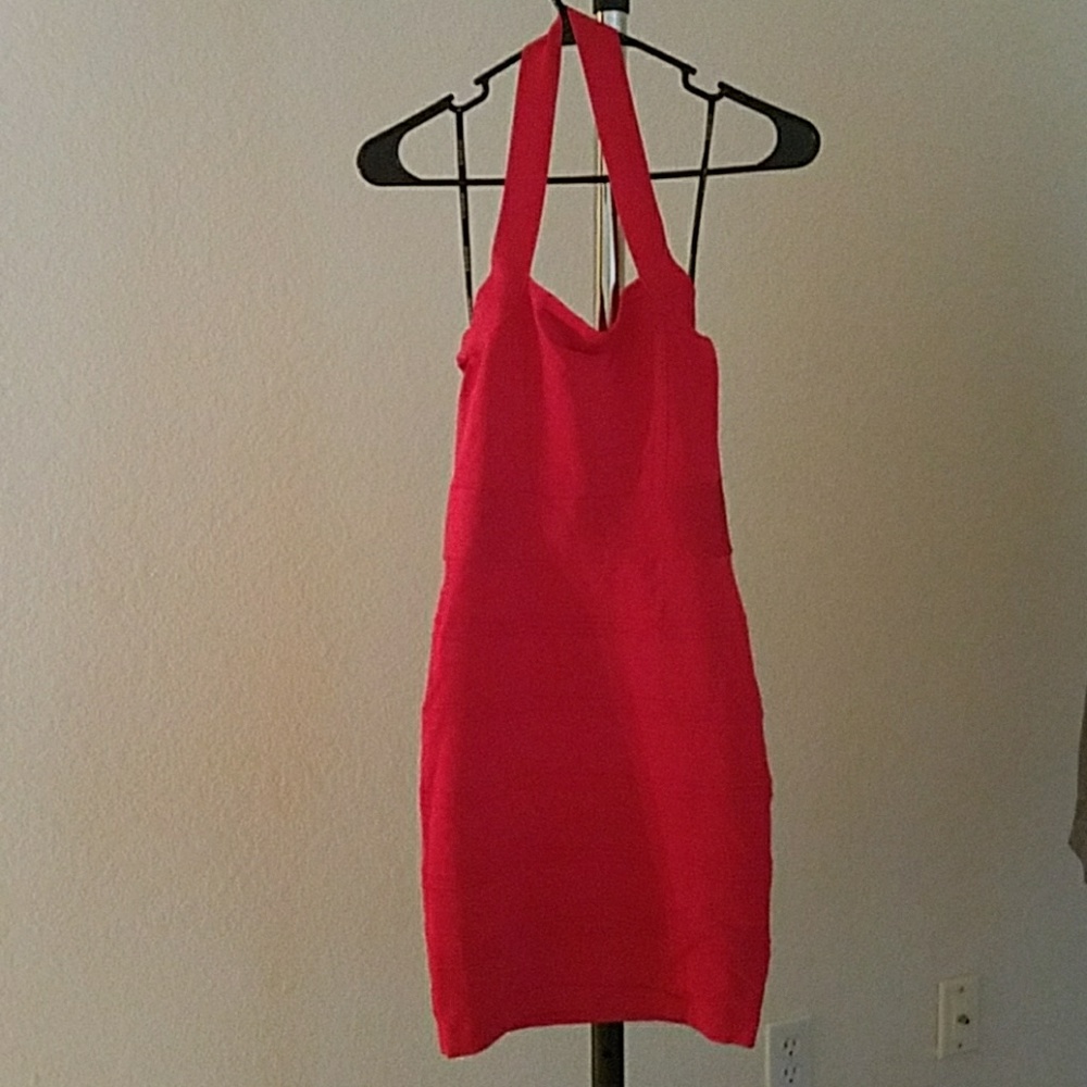 Bebe red dress