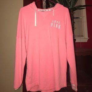 Pink Jersey Hoodie