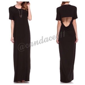 The Black Maxi Dress