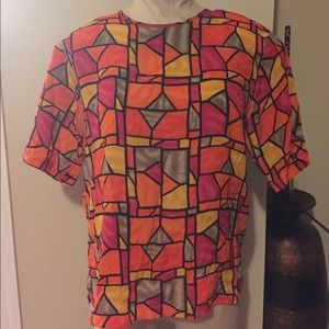 Vintage silk blouse