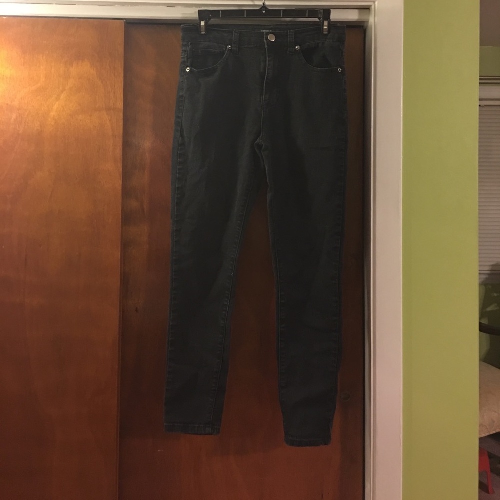 SUPER high rise jeggings!