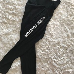 yoga leggings from pink