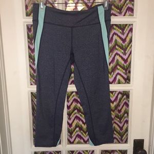 Gap Fit Heather Blue Crops