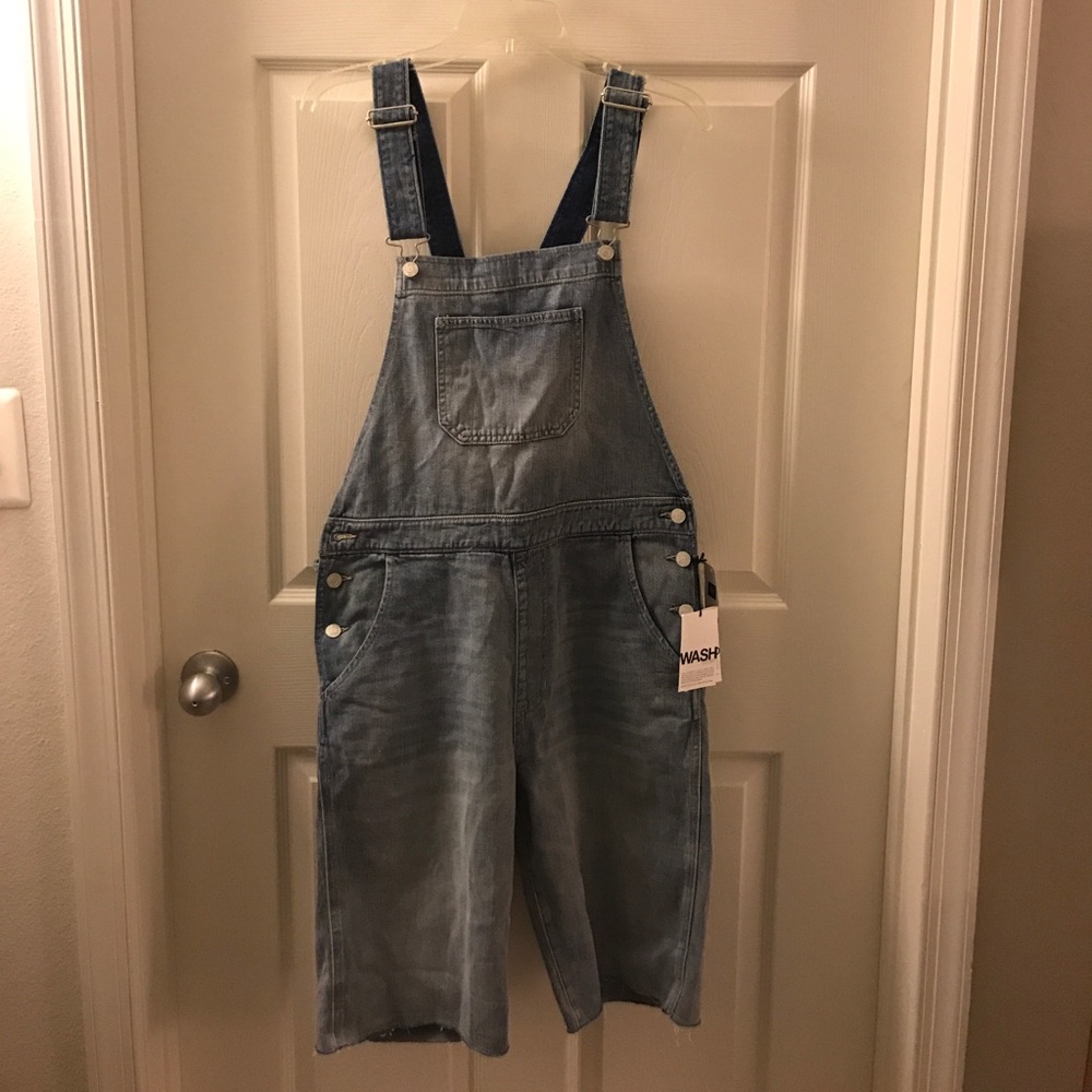 Denim overalls