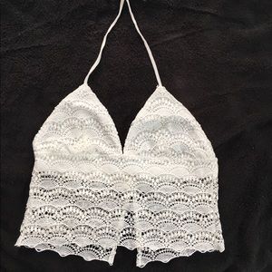 Bikini crotchet lace top