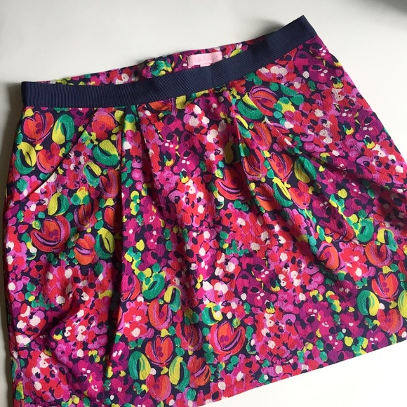 SOLD ✅ Lilly Pulitzer Multi Confetti Skirt - Picture 1 of 4