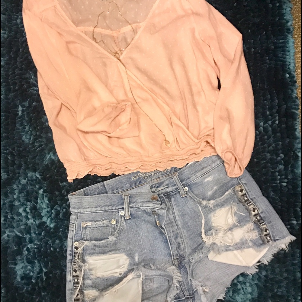 Pink top