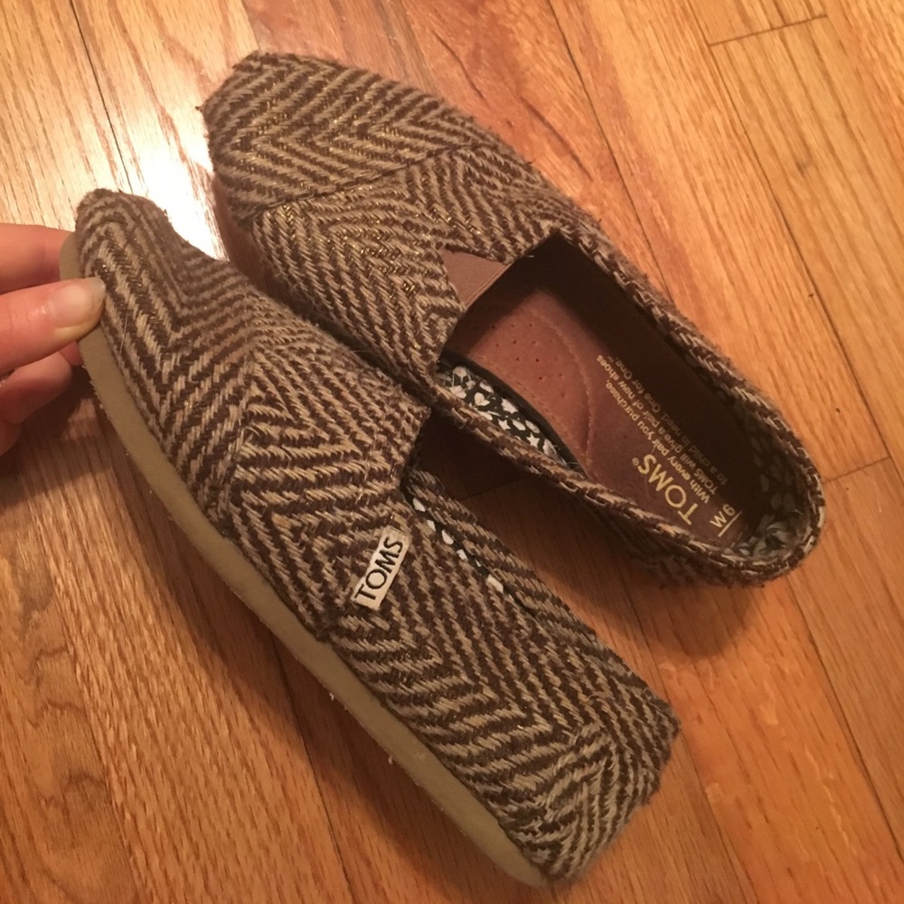 Gold barely used toms