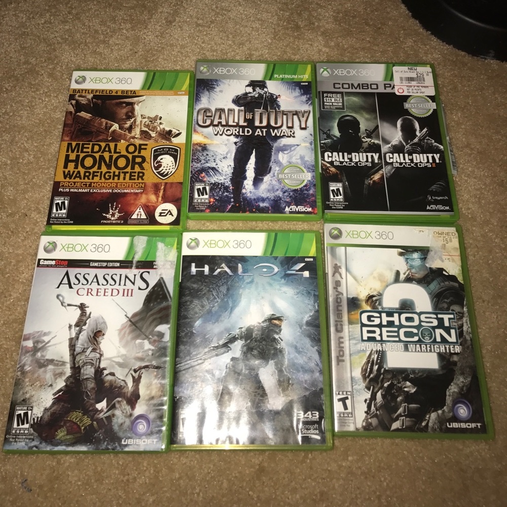 Video Game Bundle (Xbox 360)