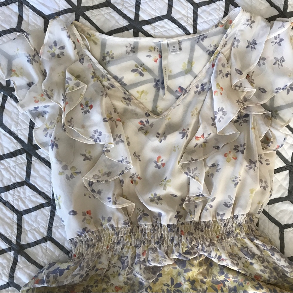 LC Lauren Conrad Floral Dress - Size 8 - Picture 3 of 8