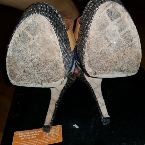 Eben Raffia Platform Sandal - Picture 4 of 4