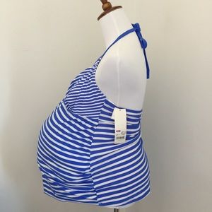 NWT Liz Lange Maternity Tankini swimsuit XL