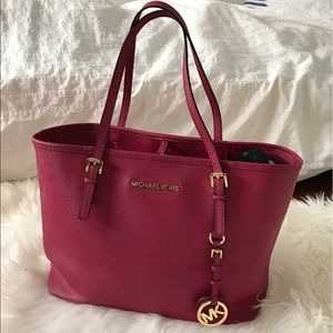 Michael Kors leather small tote