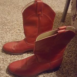 Red boots