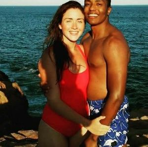 Aerie open back one piece