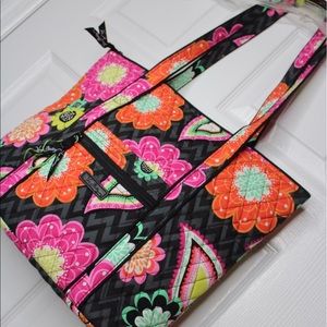 Vera Bradley Ziggy Zinnia Tote