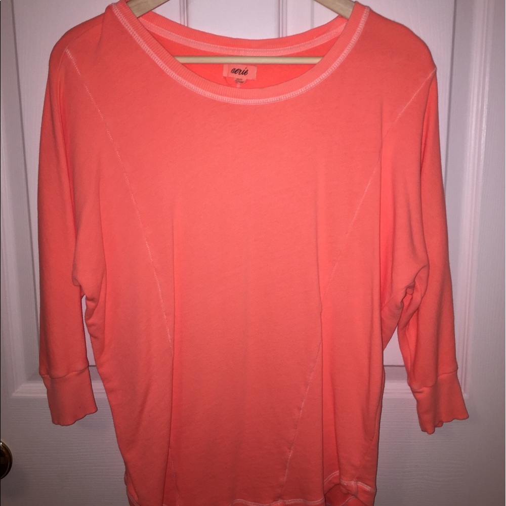 American Eagle/Aerie - Neon Crew Neck sweatshirt