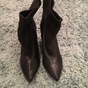 Loeffler Randall leather booties