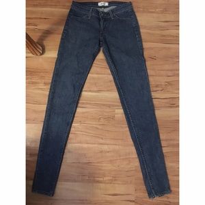 Habitual Motorcycle Zip Up Skinny Jeans 28