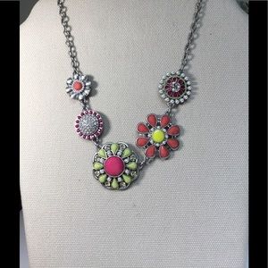 Lia Sophia flower pot necklace