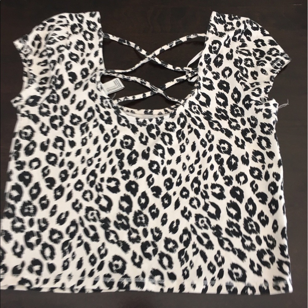 Crop Cheetah Top.