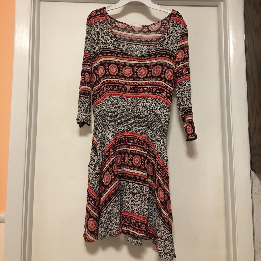 Bright and beautiful printed skater dress