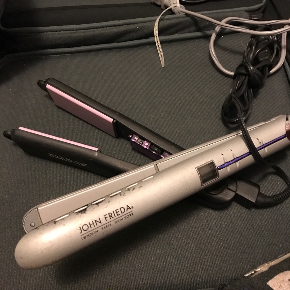 John Frieda And Straight to the max flat irons ❤️