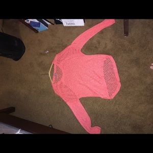 Women's hole sweater