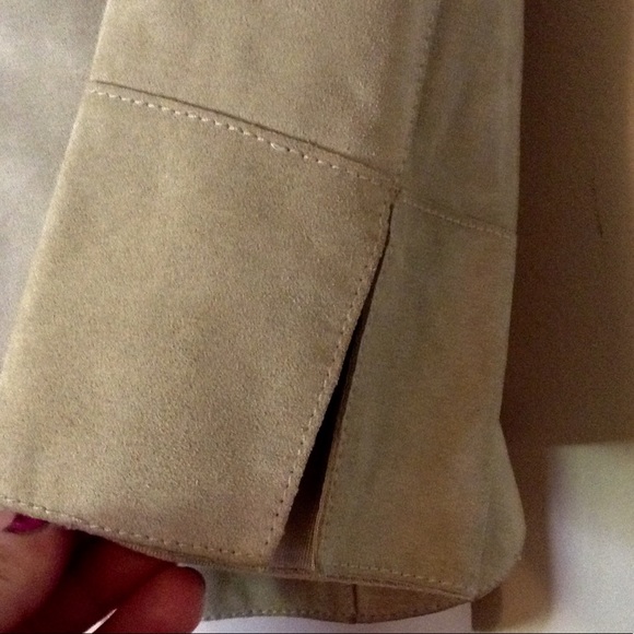 Elie Tahari Leather Blazer - Picture 5 of 8