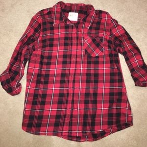 Arizona Plaid Flannel Shirt XL