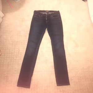 Size 2/26 Charlie Skinny jeans. Medium blue wash.