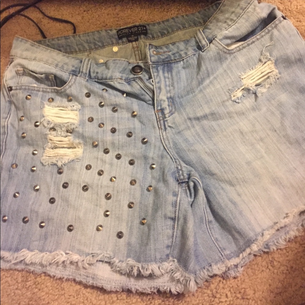 Studded Shorts
