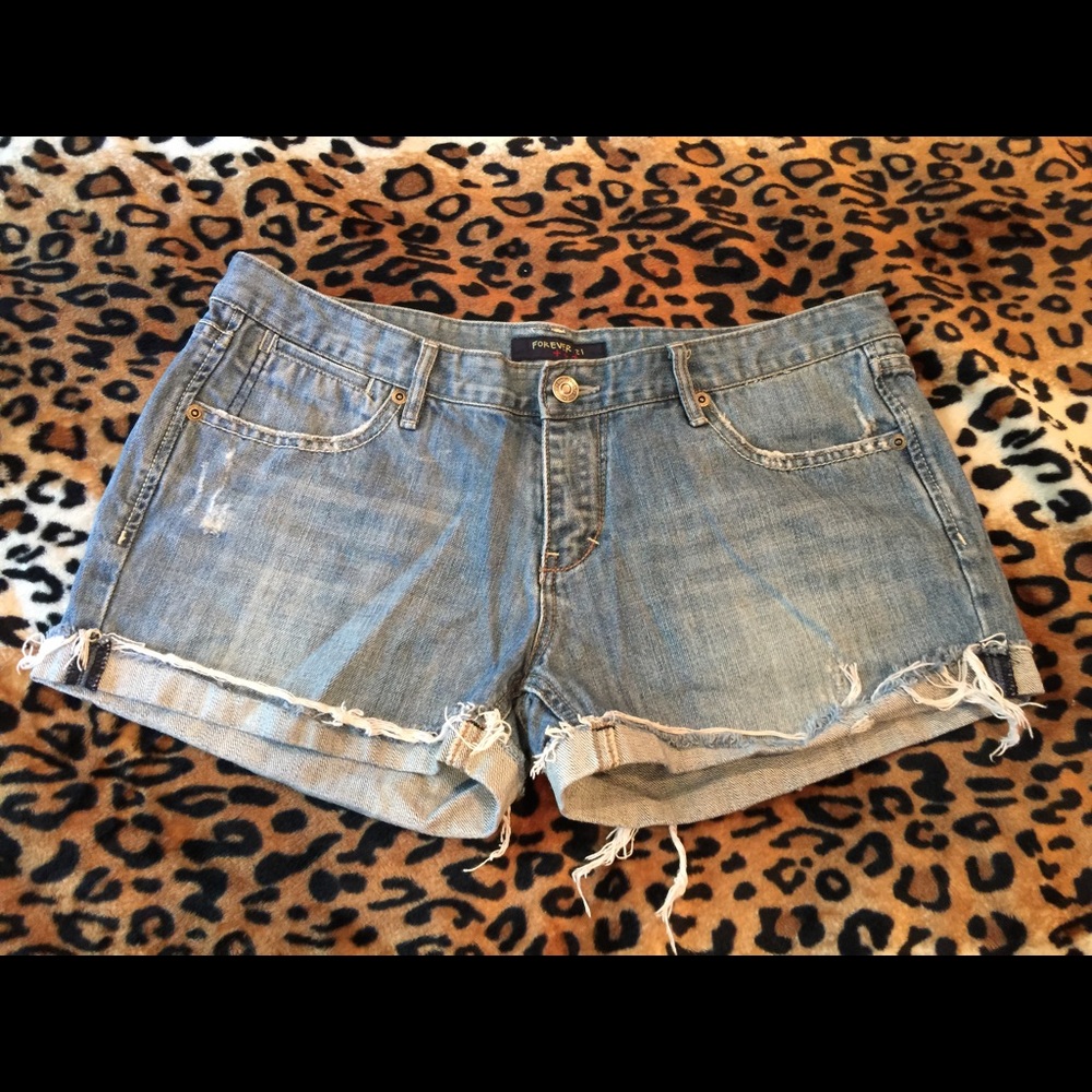 Used Forever 21 jean shorts