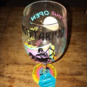 Lolita "Sagittarius" wine glass