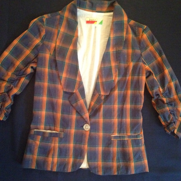 Modcloth plaid blazer - Picture 2 of 4