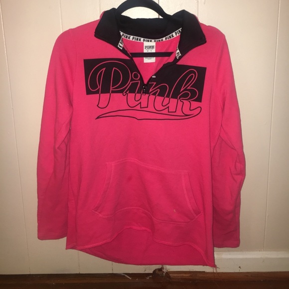 VS pink zip up pull over - Picture 1 of 2