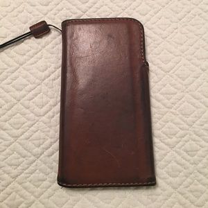 Genuine leather wallet case for iPhone 6s Plus!