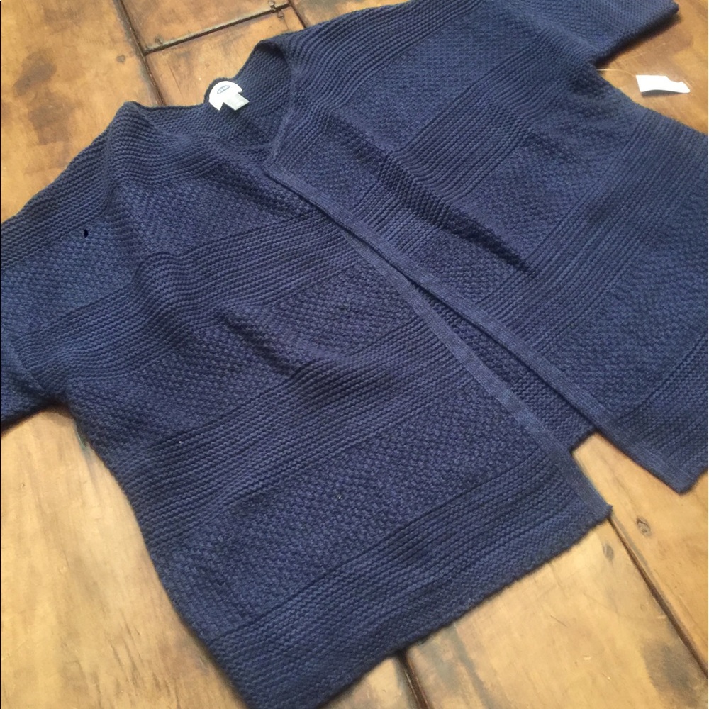 Navy sweater