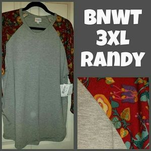 BNWT LuLaRoe 3XL Randy Tee CROSS POSTED
