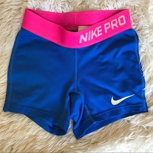 Girls Nike Pro Shorts XS