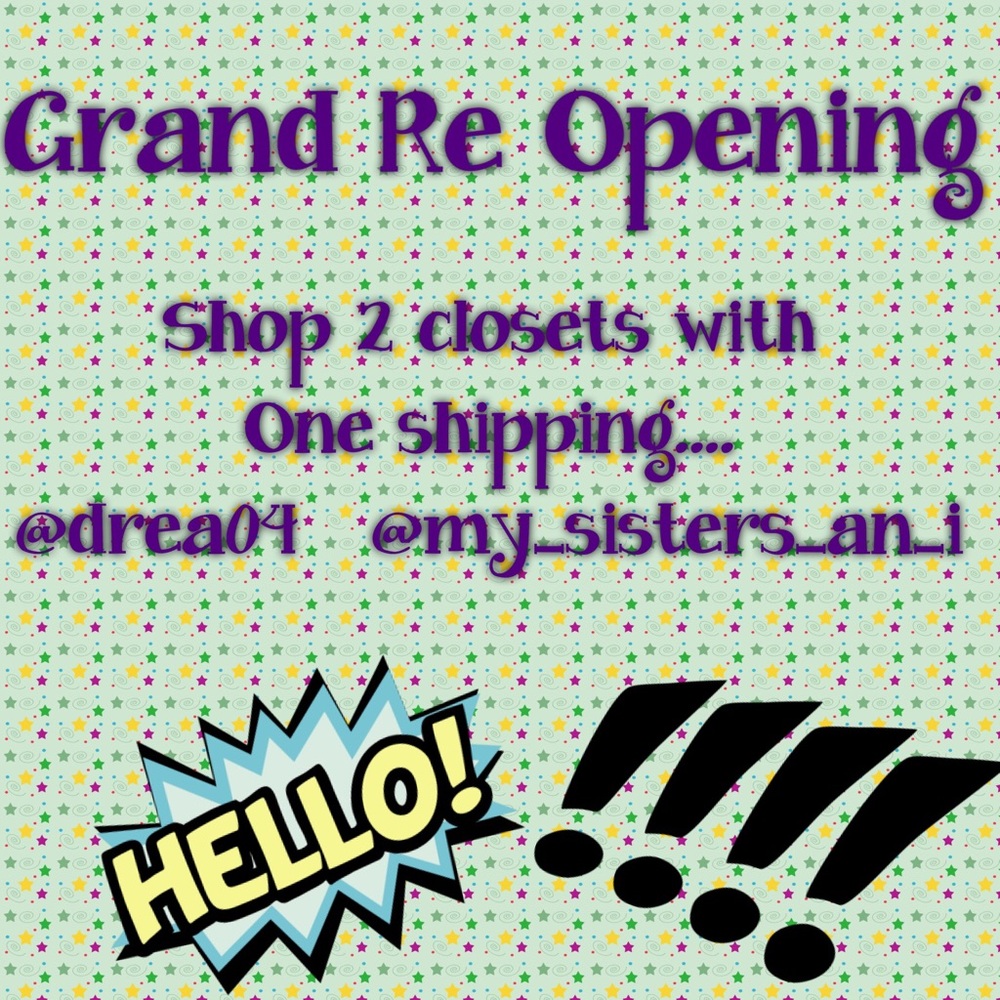 PLEASE SHARE---GRAND REOPENING....