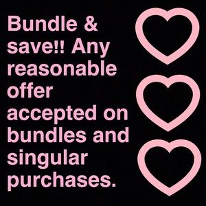 don't be shy!! Make an offer <3