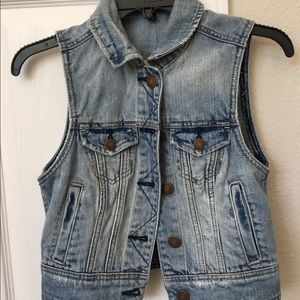 Brand new Jean vest!