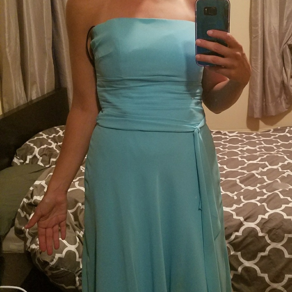 Teal B2 dress
