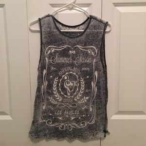 Vintage music festival tank