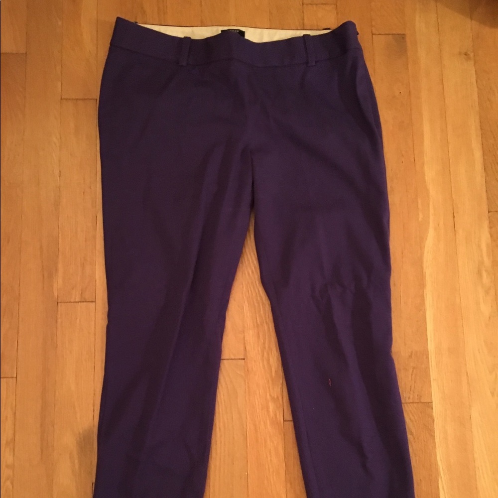 Great jcrew cropped pants!